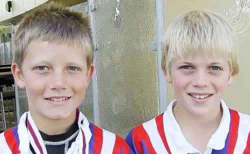 Nick Van Der Poel and Mitch Watson played for Darling Downs in the state championships. Nick Van Der Poel and Mitch Watson played for Darling Downs in the state championships.
